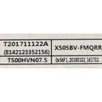 MAIN / FUENTE / (COMBO) SCEPTRE C17121122 / TP.MS3553.PB753 / T201711122A / 8142123352156 / E214887 / PANEL T500HVN07.5 / MODELOS H50 / X505BV-FMQRR